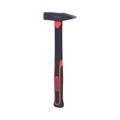 KS Tools Schlosserhammer mit Fiberglasstiel 142.1331, 300g