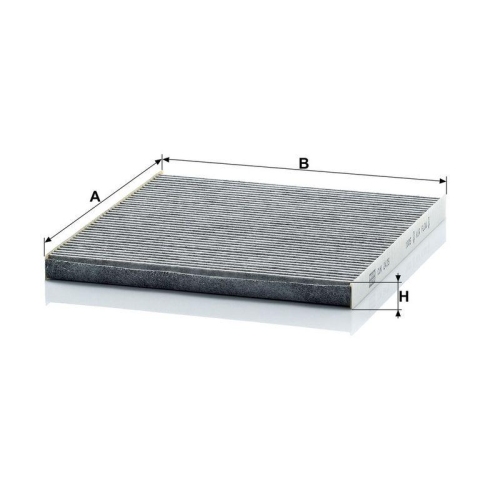 MANN-FILTER Filter, Innenraumluft CUK 2435