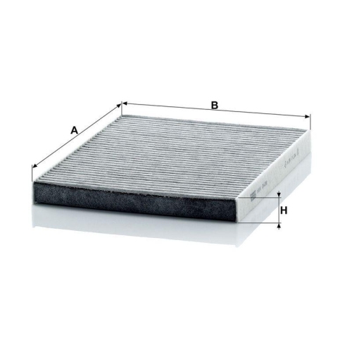 MANN-FILTER Filter, Innenraumluft CUK 2436