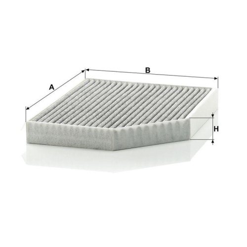 MANN-FILTER Filter, Innenraumluft CUK 2450