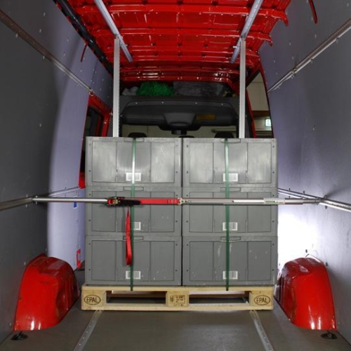 S-Line Rundsperrbalken stufenlos, Aluminium, 1500 - 2100 mm Suer 142138812