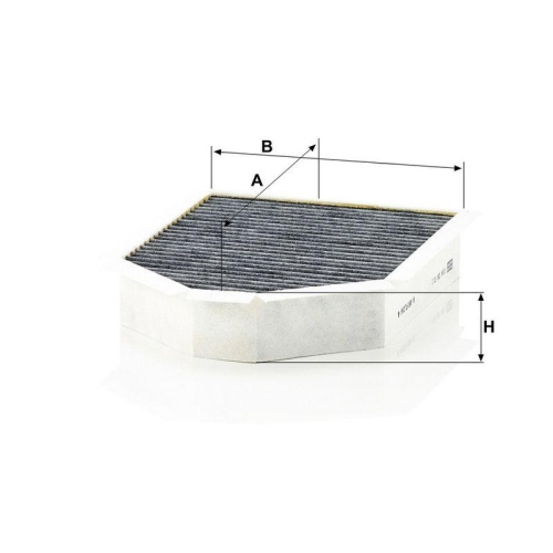 MANN-FILTER Filter, Innenraumluft CUK 26 011