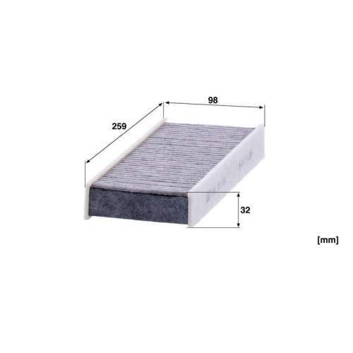 MANN-FILTER Filter, Innenraumluft CUK 26 014-2