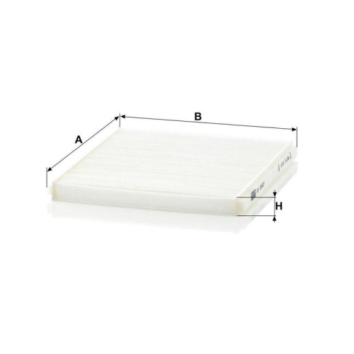 MANN-FILTER Filter, Innenraumluft CU 2027