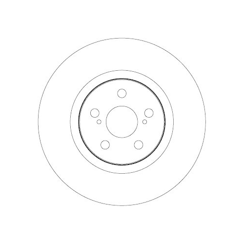 TRW Bremsscheibe TRW SINGLE DF4445S