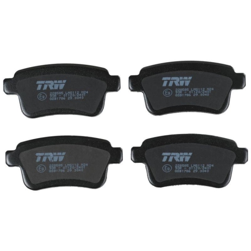 TRW Bremsbelagsatz, Scheibenbremse COTEC GDB1786