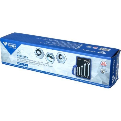 KS TOOLS Ratschen-Ringschl&uuml;sselsatz BT013105