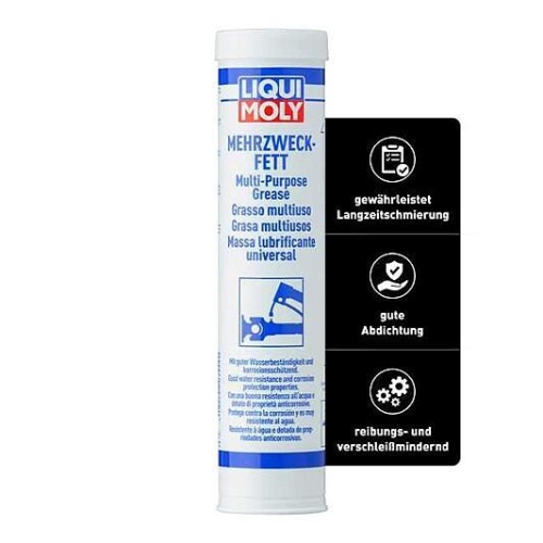Schmierfett Mehrzweckfett Wälzlagerfett Gleitlagerfett Fett 400g LIQUI MOLY 3552