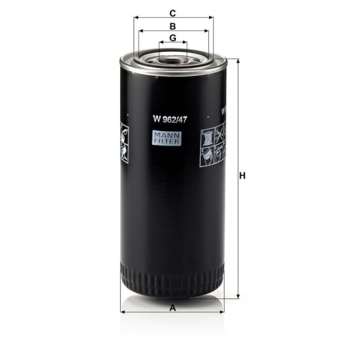 MANN-FILTER &Ouml;lfilter W 962/47