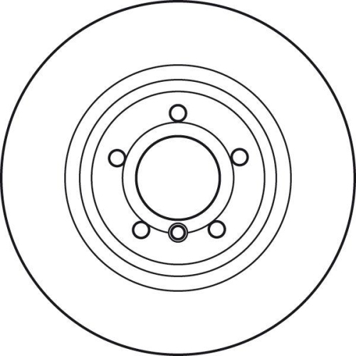 TRW Bremsscheibe TRW SINGLE DF4460S