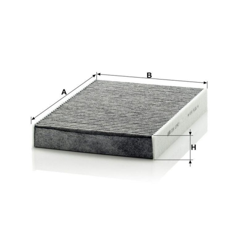 MANN-FILTER Filter, Innenraumluft CUK 2743
