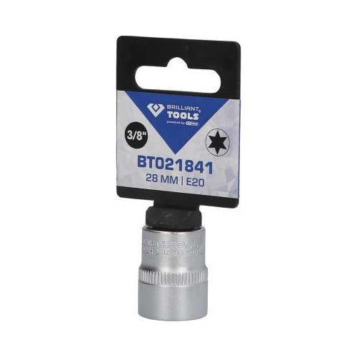 3/8 Zoll Torx-E-Stecknuss, E20 BRILLIANT TOOLS BT021841
