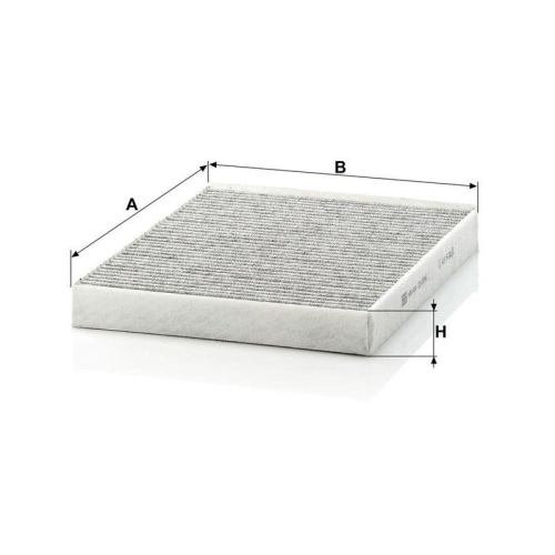 MANN-FILTER Filter, Innenraumluft CUK 2842