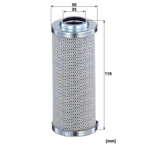 MANN-FILTER Filter, Arbeitshydraulik HD 509/2 x