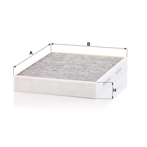MANN-FILTER Filter, Innenraumluft CUK 2847/1
