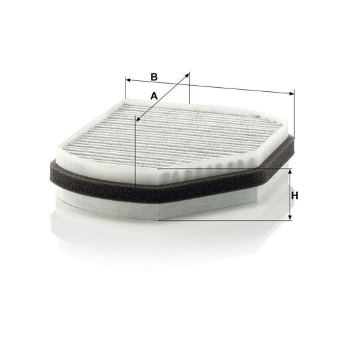 MANN-FILTER Filter, Innenraumluft CUK 2897