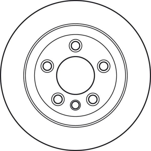 TRW Bremsscheibe TRW SINGLE DF4487S