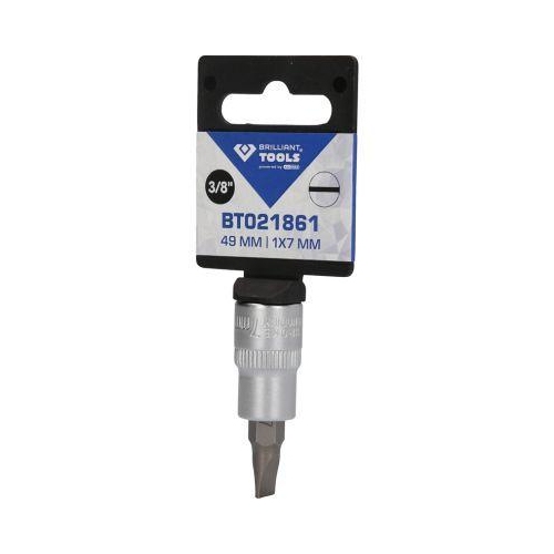 3/8 Zoll Schlitz Bit-Stecknuss, 1 x 7 mm BRILLIANT TOOLS BT021861