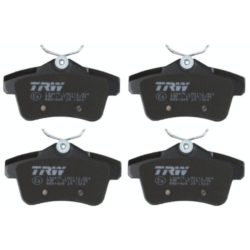 TRW Bremsbelagsatz, Scheibenbremse COTEC GDB1828