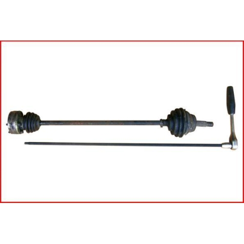 KS Tools Antriebswellen-Stecknuss-Satz 150.1740, 4-tlg. M8-M14