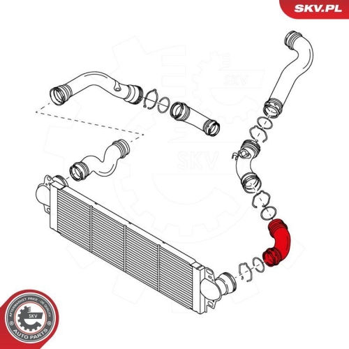 ESEN SKV Ladeluftschlauch 24SKV016
