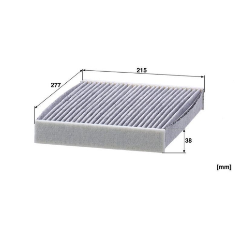 MANN-FILTER Filter, Innenraumluft CUK 28 045