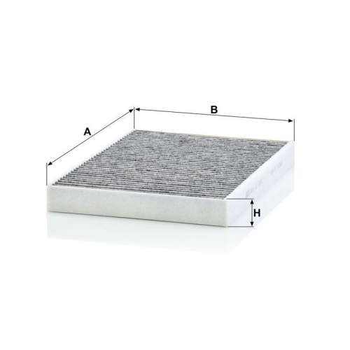 MANN-FILTER Filter, Innenraumluft CUK 31 003