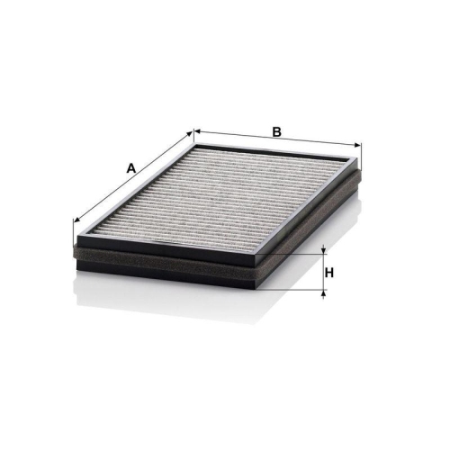 MANN-FILTER Filter, Innenraumluft CUK 3124-2
