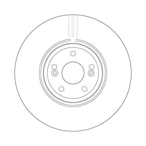 TRW Bremsscheibe TRW SINGLE DF4231S