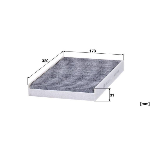 MANN-FILTER Filter, Innenraumluft CUK 3139