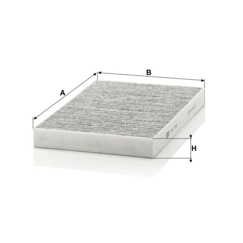 MANN-FILTER Filter, Innenraumluft CUK 3192