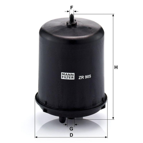 MANN-FILTER &Ouml;lfilter ZR 905 z