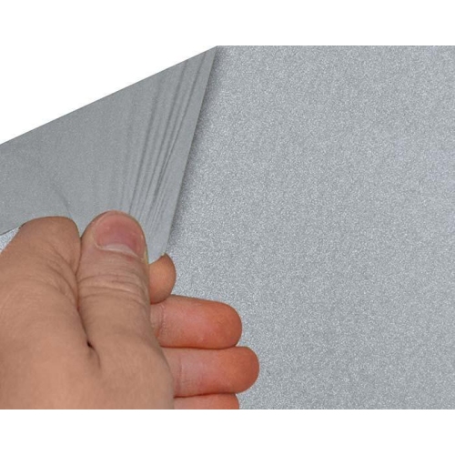 Spr&uuml;h Folie silber metallic matt Lackspray 2048 - 400ml FOLIATEC Auto Garten