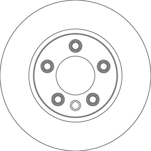 TRW Bremsscheibe TRW SINGLE DF4762S