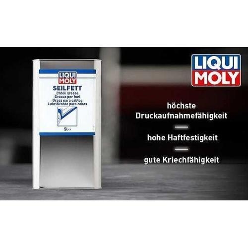 3X LIQUI MOLY Seilfett 5 Liter Dose - Hohlraumversiegelung 6124 - 15 Liter