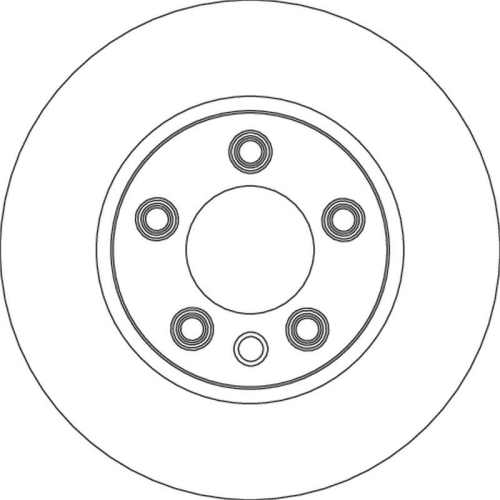 TRW Bremsscheibe TRW SINGLE DF4763S