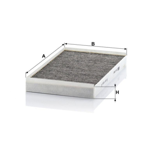 MANN-FILTER Filter, Innenraumluft CUK 3540