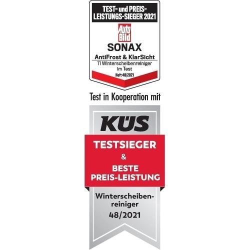 SONAX Antifrost + Klarsicht gebrauchsfertig Frostschutz bis -20°C 3L 03324000