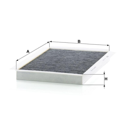 MANN-FILTER Filter, Innenraumluft CUK 3569