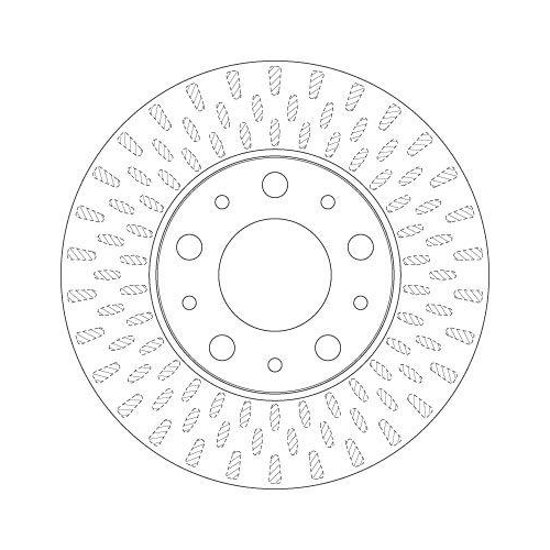 TRW Bremsscheibe TRW SINGLE DF4771S
