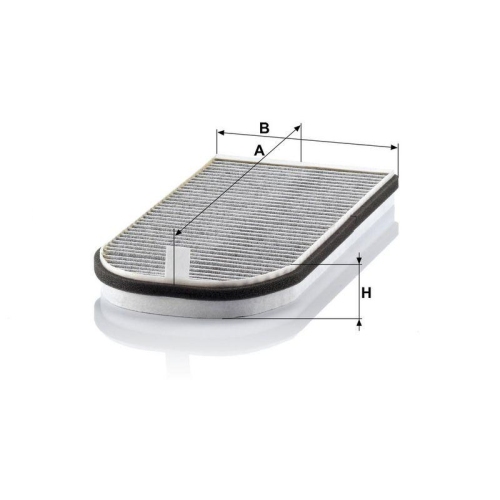 MANN-FILTER Filter, Innenraumluft CUK 3642-2