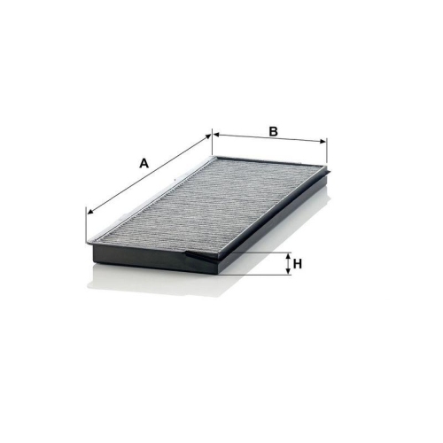 MANN-FILTER Filter, Innenraumluft CUK 37 001