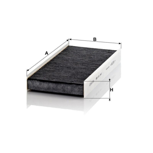 MANN-FILTER Filter, Innenraumluft CUK 3847