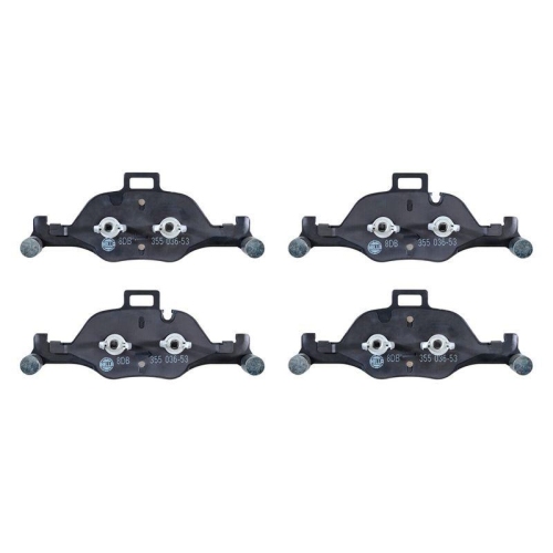 HELLA Bremsbelagsatz, Scheibenbremse 8DB 355 036-531