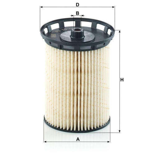 MANN-FILTER Kraftstofffilter PU 10 010 z