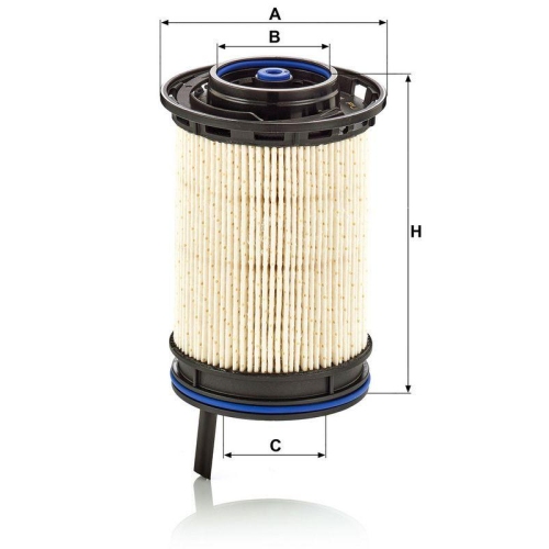 MANN-FILTER Kraftstofffilter PU 10 011 z