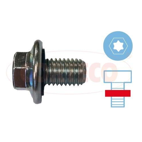 CORTECO Verschlussschraube, &Ouml;lwanne 49471176