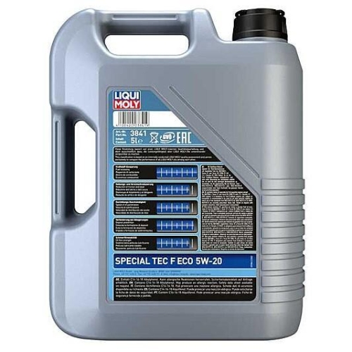 LIQUI MOLY Motoröl Special Tec F Eco, 5W-20, 6-Liter Kanister - Art.Nr. 3841