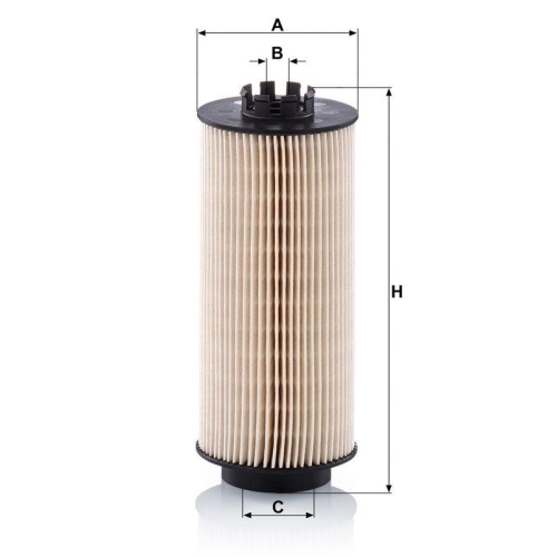 MANN-FILTER Kraftstofffilter PU 10 022 z