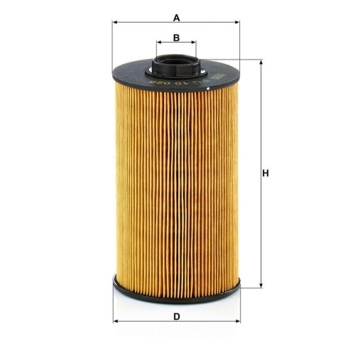 MANN-FILTER Kraftstofffilter PU 10 026 x